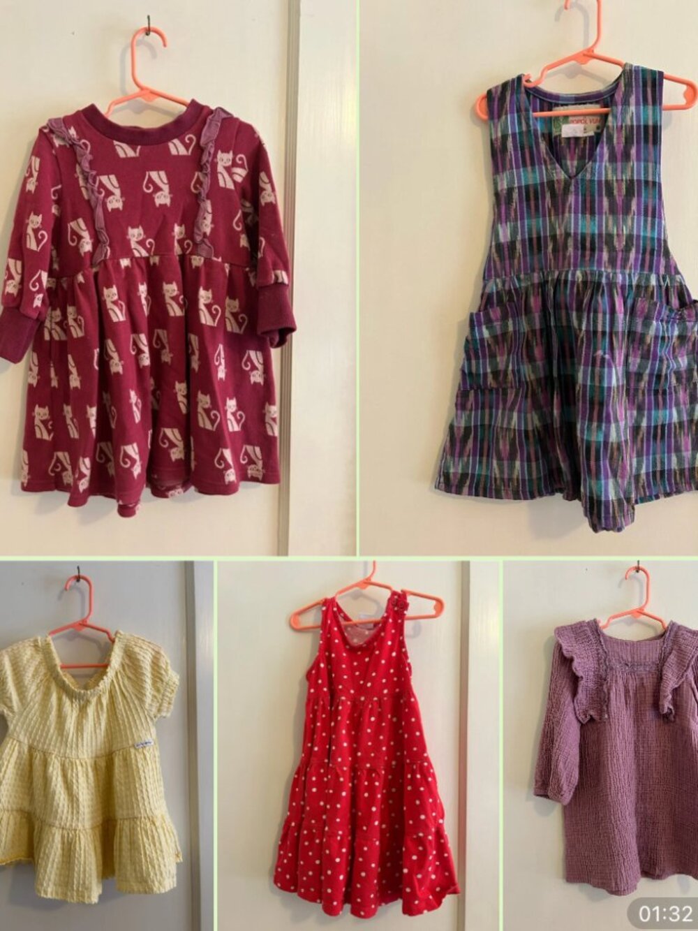 Lot of Girls Dresses for different seasons | 4T